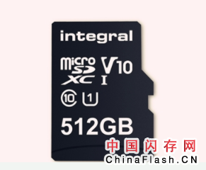 512GB microSD存储卡发售 满足10MB/s写入速度