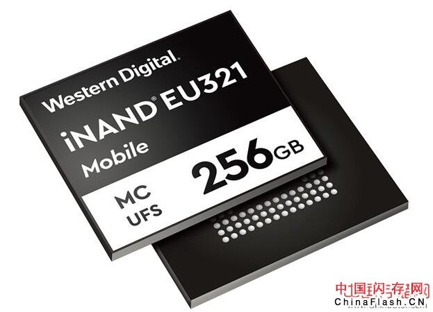 面向高端智能手机，西部数据发布96层3D NAND UFS 2.1嵌入式闪存盘